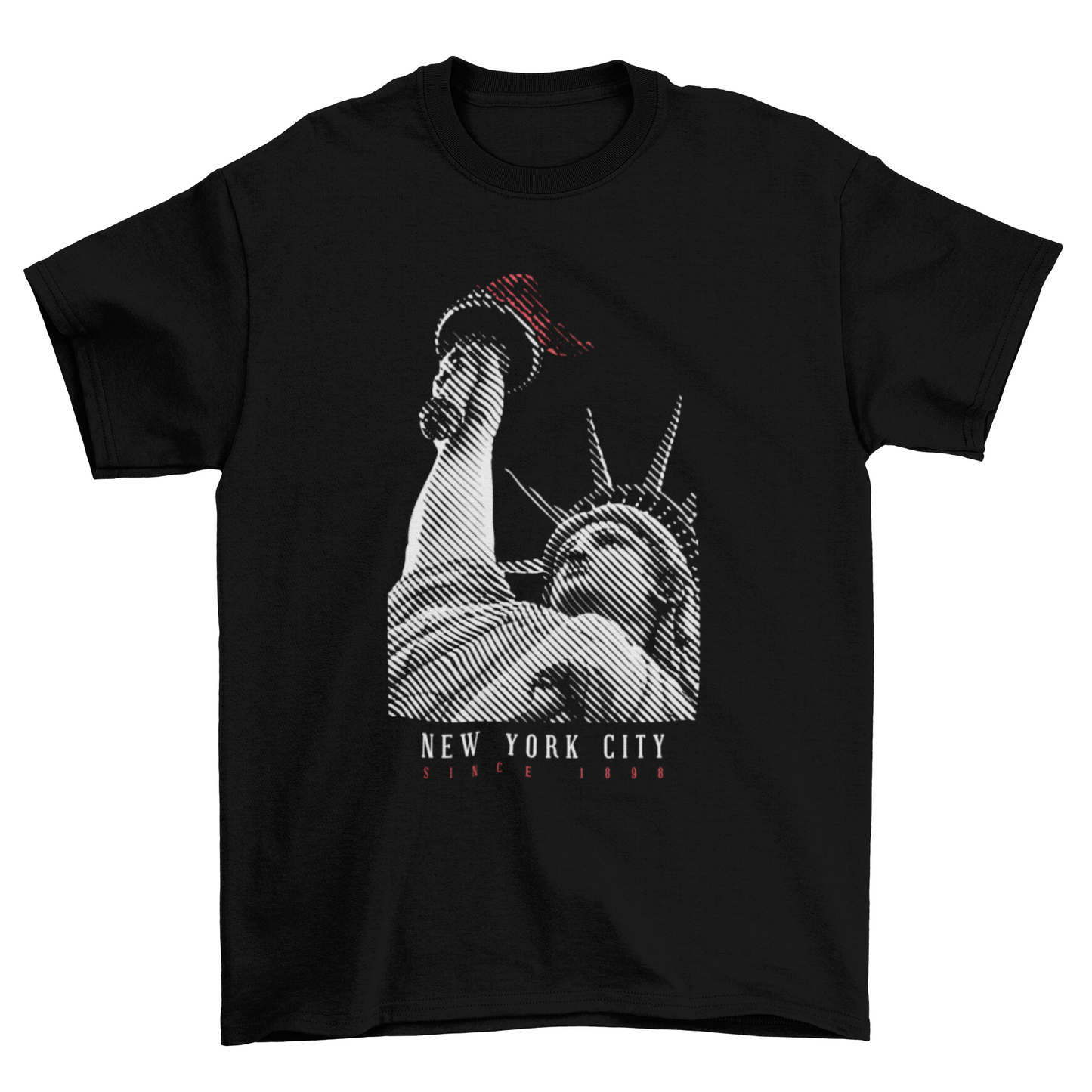 Statue of Liberty with New york city t-shirt